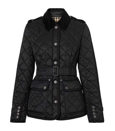 Burberry diamond quilted jacket sale